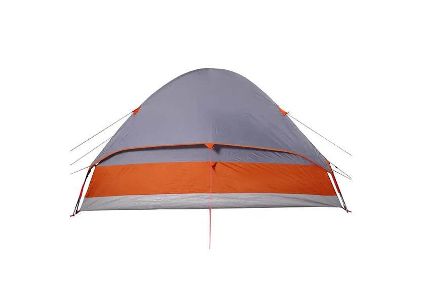 Vidaxl Camping Tent Dome 2-person Grey And Orange Waterproof Vidaxl Camping Tent Dome 2-person Grey And Orange Waterproof