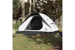 Vidaxl Camping Tent Dome 4-person White Blackout Fabric Waterproof Vidaxl Camping Tent Dome 4-person White Blackout Fabric Waterproof