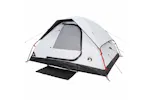 Vidaxl Camping Tent Dome 4-person White Blackout Fabric Waterproof Vidaxl Camping Tent Dome 4-person White Blackout Fabric Waterproof