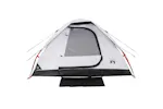Vidaxl Camping Tent Dome 4-person White Blackout Fabric Waterproof Vidaxl Camping Tent Dome 4-person White Blackout Fabric Waterproof