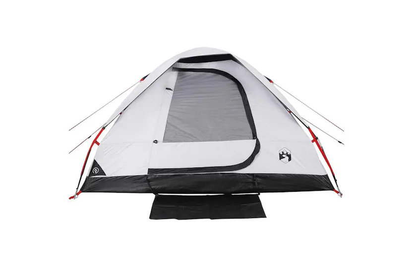 Vidaxl Camping Tent Dome 4-person White Blackout Fabric Waterproof Vidaxl Camping Tent Dome 4-person White Blackout Fabric Waterproof