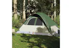 Vidaxl Family Tent Dome 6-person Green Waterproof Vidaxl Family Tent Dome 6-person Green Waterproof