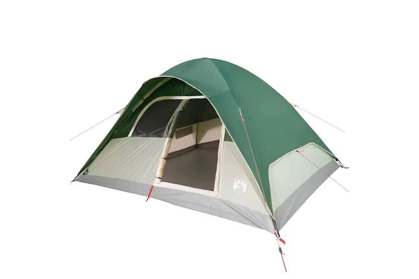 Vidaxl Family Tent Dome 6-person Green Waterproof Vidaxl Family Tent Dome 6-person Green Waterproof
