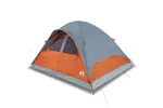 Vidaxl Family Tent Dome 6-person Orange Waterproof Vidaxl Family Tent Dome 6-person Orange Waterproof