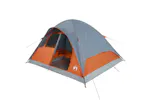 Vidaxl Family Tent Dome 6-person Orange Waterproof Vidaxl Family Tent Dome 6-person Orange Waterproof
