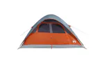 Vidaxl Family Tent Dome 6-person Orange Waterproof Vidaxl Family Tent Dome 6-person Orange Waterproof