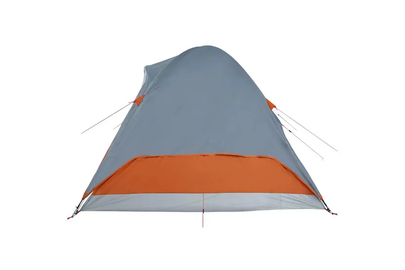 Vidaxl Family Tent Dome 6-person Orange Waterproof Vidaxl Family Tent Dome 6-person Orange Waterproof