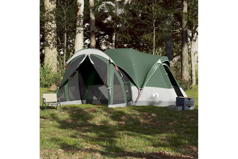 Vidaxl Family Tent Tipi 8-person Green Waterproof Vidaxl Family Tent Tipi 8-person Green Waterproof