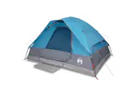Vidaxl Family Tent Dome 6-person Blue Waterproof Vidaxl Family Tent Dome 6-person Blue Waterproof