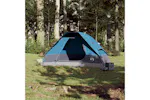 Vidaxl Family Tent Dome 6-person Blue Waterproof Vidaxl Family Tent Dome 6-person Blue Waterproof