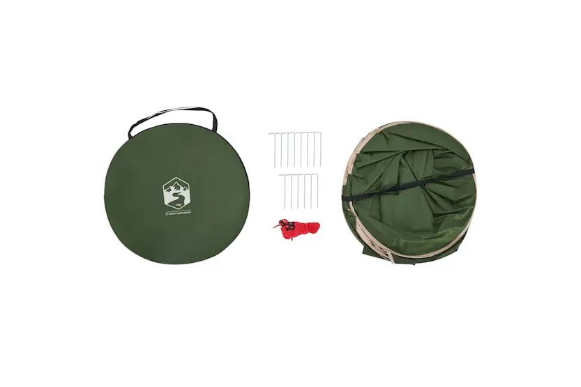 Vidaxl Privacy Tent Green Pop-up Waterproof Vidaxl Privacy Tent Green Pop-up Waterproof