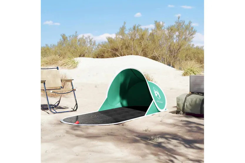 Vidaxl Beach Tent Sea Green Pop-up Waterproof Vidaxl Beach Tent Sea Green Pop-up Waterproof