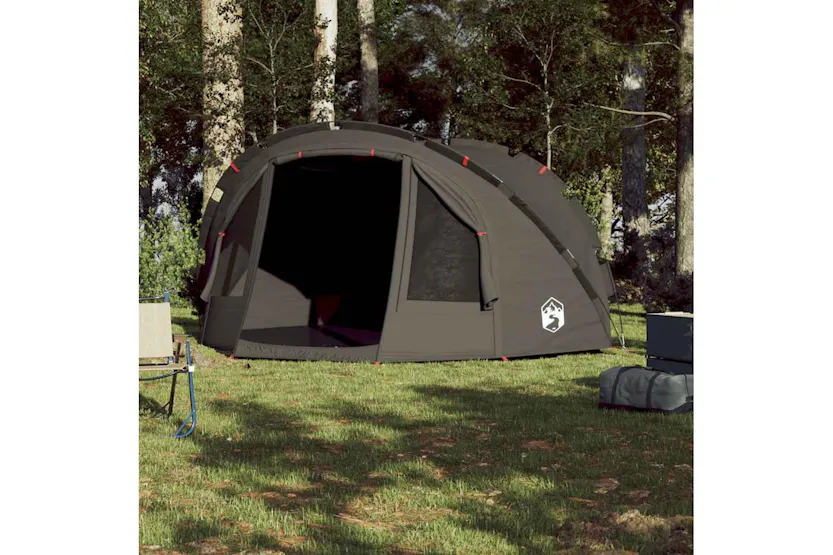 Vidaxl Fishing Tent 4-person Brown Waterproof Vidaxl Fishing Tent 4-person Brown Waterproof