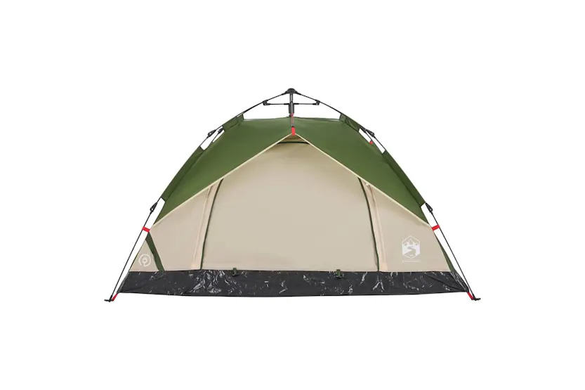 Vidaxl Camping Tent Dome 2-person Green Quick Release Vidaxl Camping Tent Dome 2-person Green Quick Release