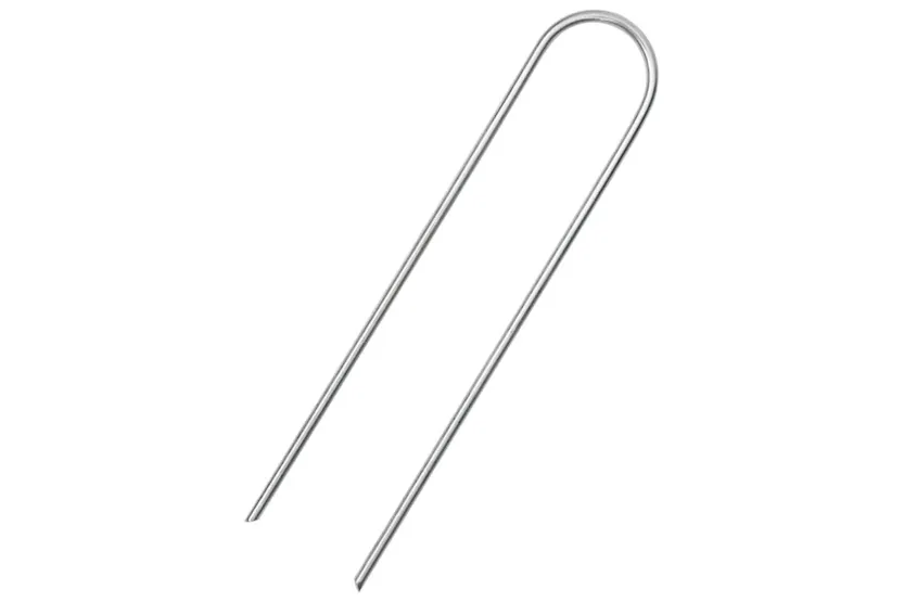 Vidaxl Ground Pegs U Shape 50 Pcs 15x3.5 Cm Galvanised Steel Vidaxl Ground Pegs U Shape 50 Pcs 15x3.5 Cm Galvanised Steel