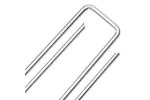 Vidaxl Ground Pegs U Shape 50 Pcs 20x3.5 Cm Galvanised Steel Vidaxl Ground Pegs U Shape 50 Pcs 20x3.5 Cm Galvanised Steel