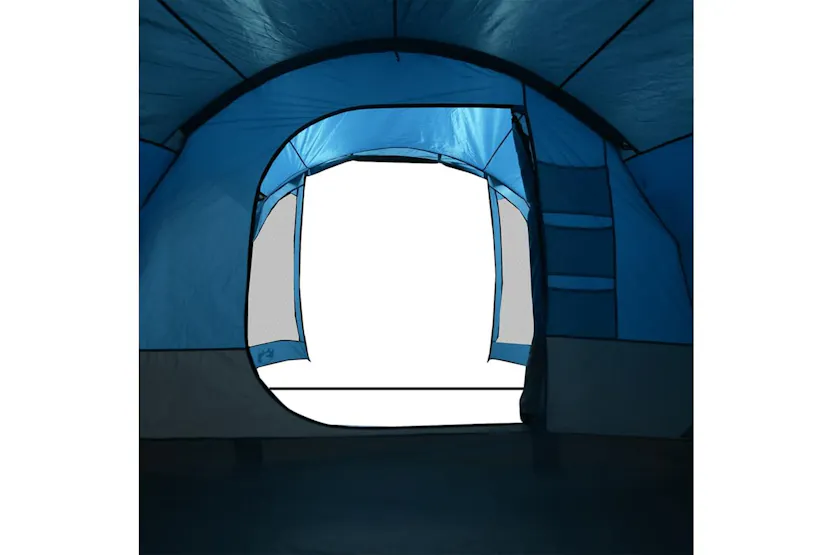 Vidaxl Family Tent Tunnel 8-person Blue Waterproof Vidaxl Family Tent Tunnel 8-person Blue Waterproof
