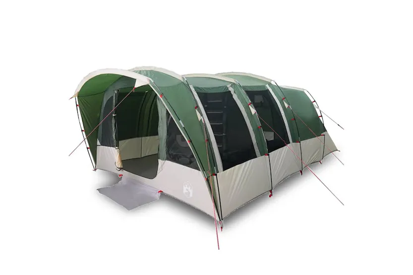 Vidaxl Family Tent Tunnel 8-person Green Waterproof Vidaxl Family Tent Tunnel 8-person Green Waterproof
