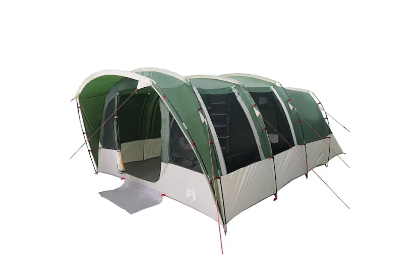 Vidaxl Family Tent Tunnel 8-person Green Waterproof Vidaxl Family Tent Tunnel 8-person Green Waterproof
