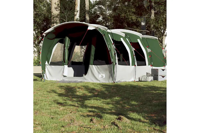 Vidaxl Family Tent Tunnel 8-person Green Waterproof Vidaxl Family Tent Tunnel 8-person Green Waterproof