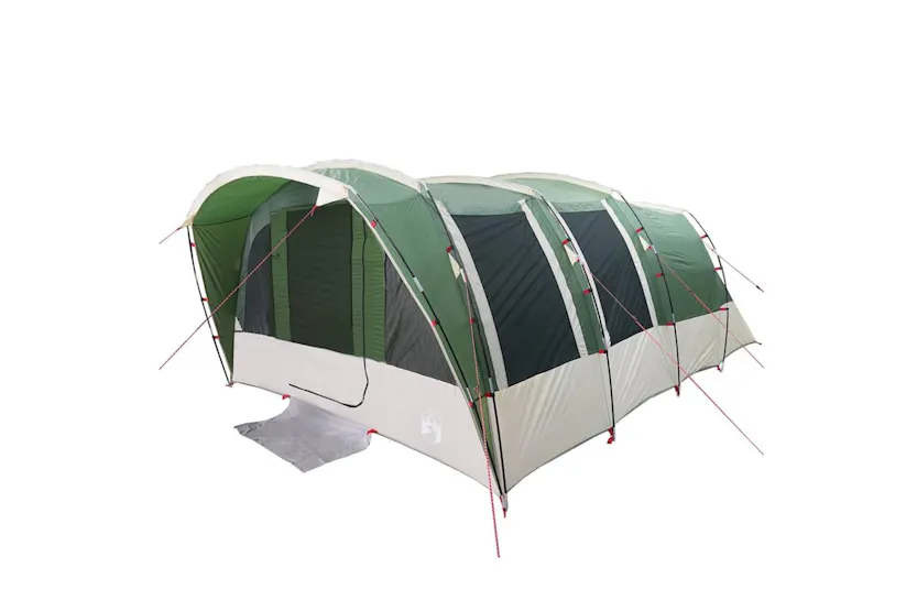 Vidaxl Family Tent Tunnel 8-person Green Waterproof Vidaxl Family Tent Tunnel 8-person Green Waterproof
