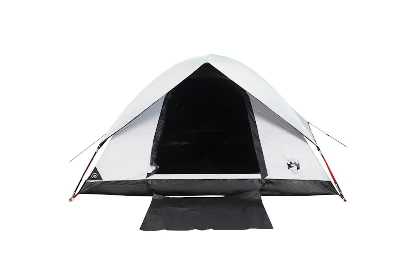 Vidaxl Camping Tent Dome 4-person White Blackout Fabric Waterproof Vidaxl Camping Tent Dome 4-person White Blackout Fabric Waterproof