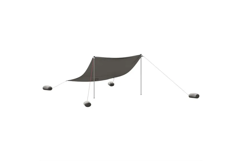 Vidaxl Beach Canopy With Sand Anchors Grey 304x300 Cm Vidaxl Beach Canopy With Sand Anchors Grey 304x300 Cm