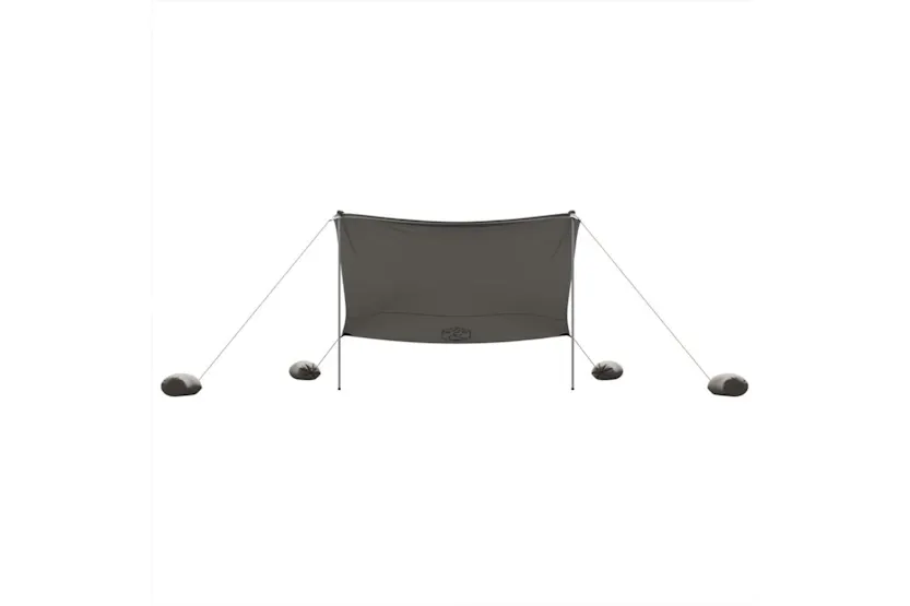 Vidaxl Beach Canopy With Sand Anchors Grey 304x300 Cm Vidaxl Beach Canopy With Sand Anchors Grey 304x300 Cm