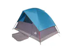 Vidaxl Camping Tent Dome 4-person Blue Waterproof Vidaxl Camping Tent Dome 4-person Blue Waterproof