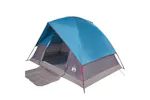 Vidaxl Camping Tent Dome 4-person Blue Waterproof Vidaxl Camping Tent Dome 4-person Blue Waterproof