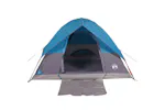 Vidaxl Camping Tent Dome 4-person Blue Waterproof Vidaxl Camping Tent Dome 4-person Blue Waterproof