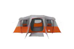 Vidaxl Family Tent Tunnel 16-person Grey Waterproof Vidaxl Family Tent Tunnel 16-person Grey Waterproof