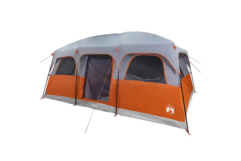 Vidaxl Family Tent Cabin 10-person Grey Waterproof Vidaxl Family Tent Cabin 10-person Grey Waterproof