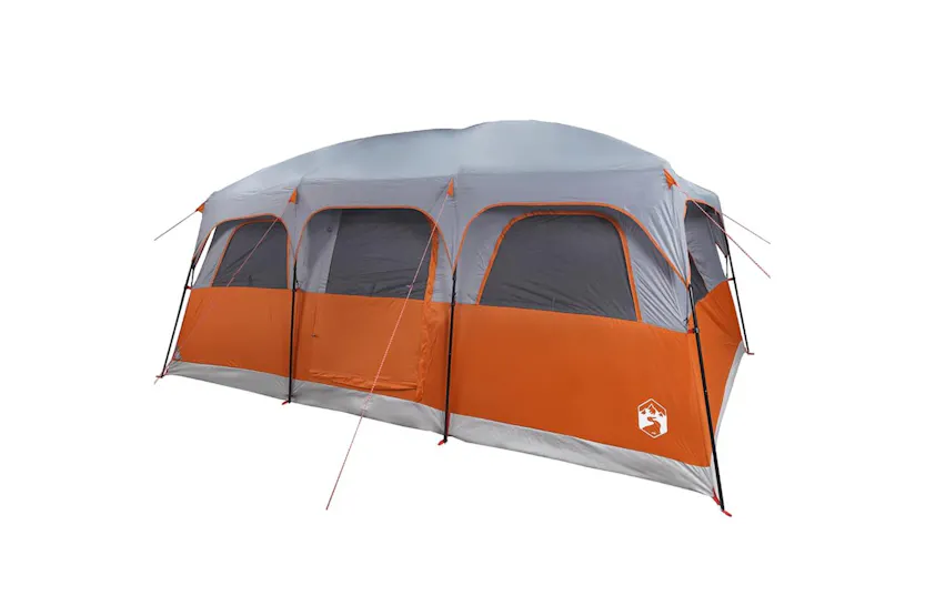 Vidaxl Family Tent Cabin 10-person Grey Waterproof Vidaxl Family Tent Cabin 10-person Grey Waterproof