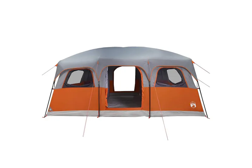 Vidaxl Family Tent Cabin 10-person Grey Waterproof Vidaxl Family Tent Cabin 10-person Grey Waterproof