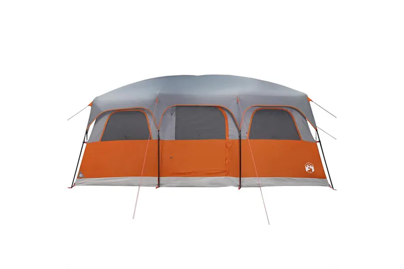 Vidaxl Family Tent Cabin 10-person Grey Waterproof Vidaxl Family Tent Cabin 10-person Grey Waterproof