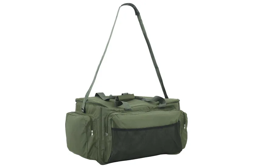 Vidaxl Fishing Bag Waterproof Dark Green Oxford Fabric Vidaxl Fishing Bag Waterproof Dark Green Oxford Fabric
