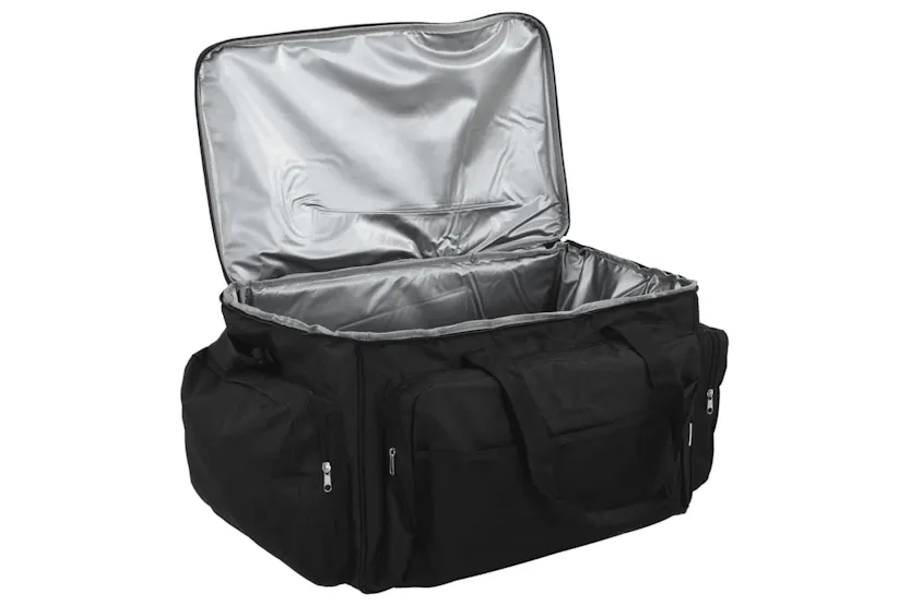 Vidaxl Fishing Bag Waterproof Black Oxford Fabric Vidaxl Fishing Bag Waterproof Black Oxford Fabric