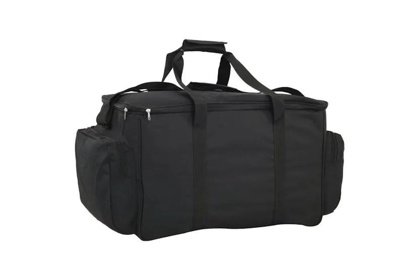 Vidaxl Fishing Bag Waterproof Black Oxford Fabric Vidaxl Fishing Bag Waterproof Black Oxford Fabric