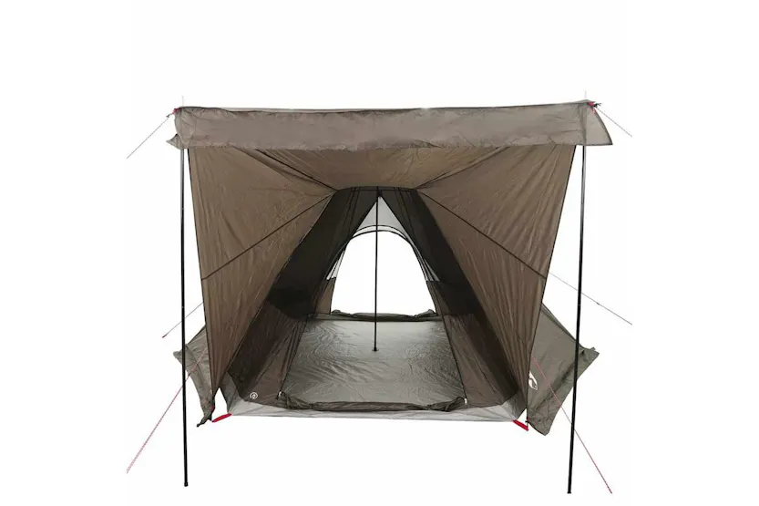 Vidaxl Family Tent Tipi 6-person Brown Waterproof Vidaxl Family Tent Tipi 6-person Brown Waterproof