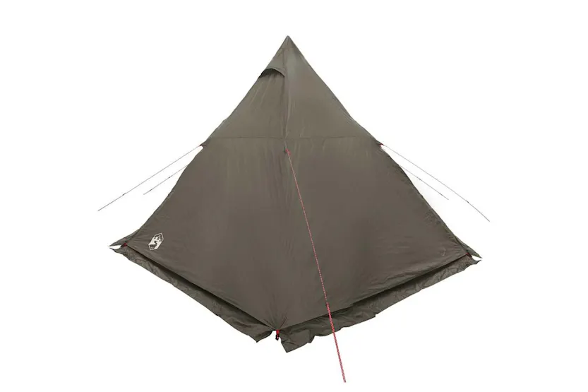 Vidaxl Family Tent Tipi 6-person Brown Waterproof Vidaxl Family Tent Tipi 6-person Brown Waterproof