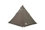 Vidaxl Family Tent Tipi 6-person Brown Waterproof Vidaxl Family Tent Tipi 6-person Brown Waterproof