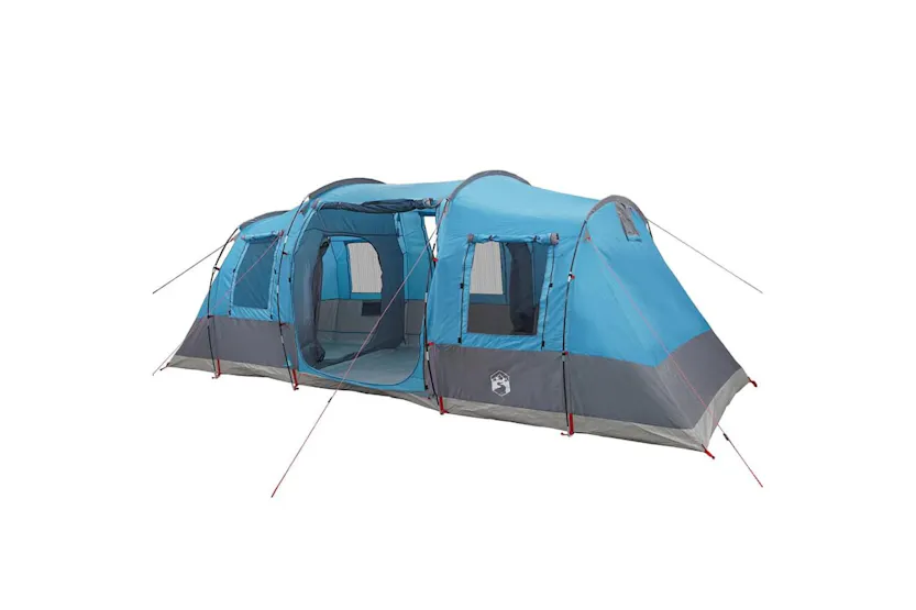 Vidaxl Family Tent Tunnel 6-person Blue Waterproof Vidaxl Family Tent Tunnel 6-person Blue Waterproof