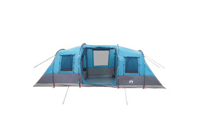 Vidaxl Family Tent Tunnel 6-person Blue Waterproof Vidaxl Family Tent Tunnel 6-person Blue Waterproof