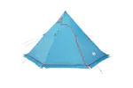 Vidaxl Camping Tent Tipi 5-person Blue Waterproof Vidaxl Camping Tent Tipi 5-person Blue Waterproof