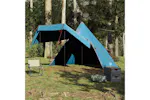 Vidaxl Camping Tent Tipi 5-person Blue Waterproof Vidaxl Camping Tent Tipi 5-person Blue Waterproof