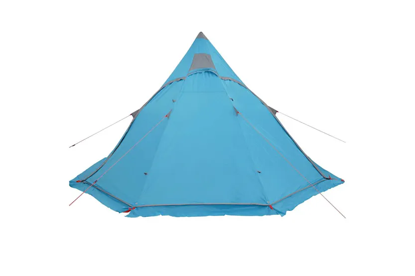 Vidaxl Camping Tent Tipi 5-person Blue Waterproof Vidaxl Camping Tent Tipi 5-person Blue Waterproof
