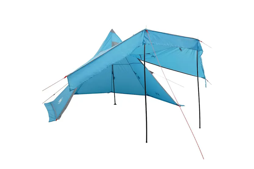 Vidaxl Camping Tent Tipi 5-person Blue Waterproof Vidaxl Camping Tent Tipi 5-person Blue Waterproof