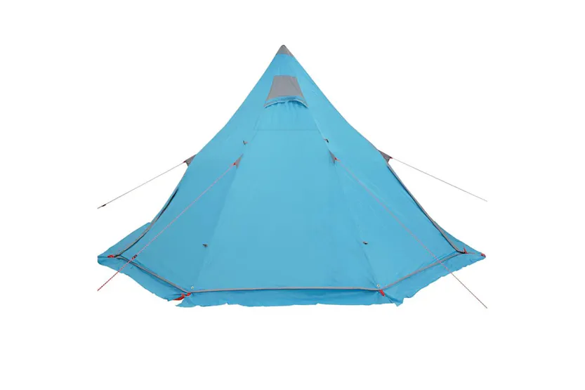 Vidaxl Camping Tent Tipi 5-person Blue Waterproof Vidaxl Camping Tent Tipi 5-person Blue Waterproof