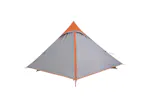 Vidaxl Camping Tent 2-person Grey Waterproof Vidaxl Camping Tent 2-person Grey Waterproof